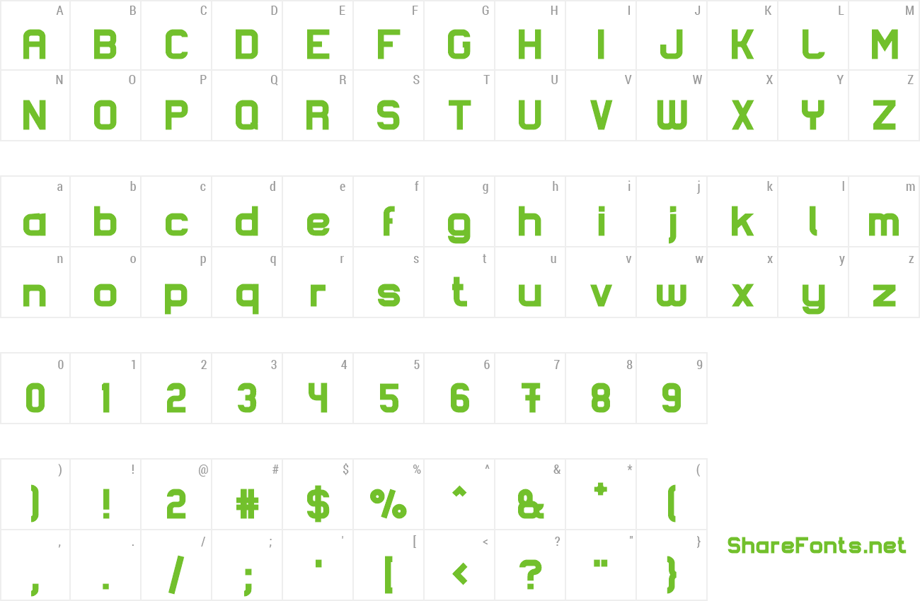 Font Lastwaerk black preview